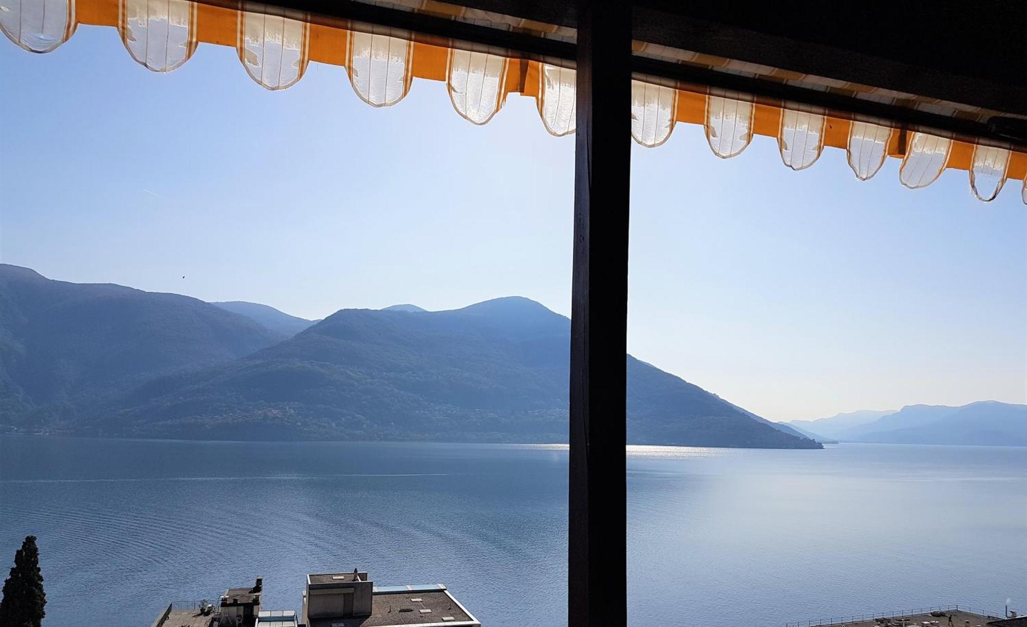 "Vista Dolce" Lägenhet Brissago Exteriör bild
